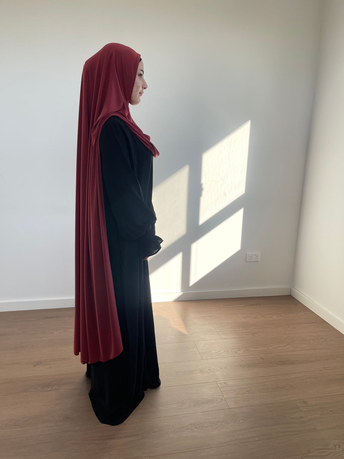 Cape style jilbab