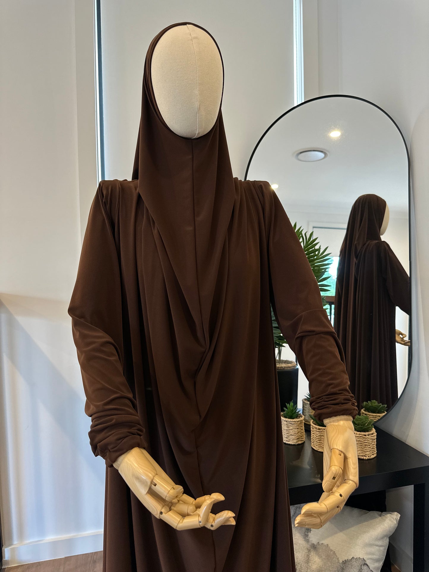 Abaya Jilbab Chocolate