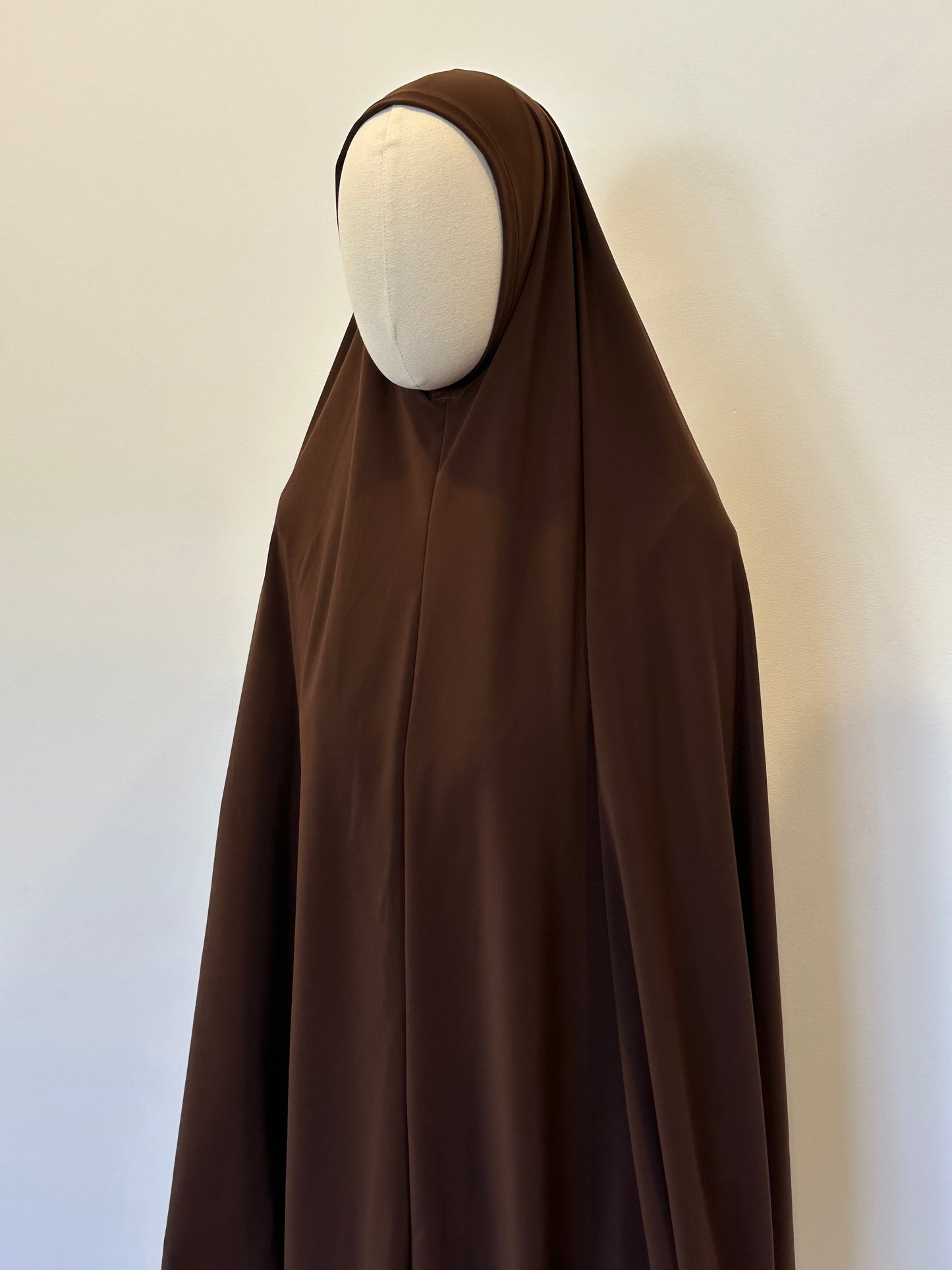 Jilbab Sleeveless Standard Chocolate