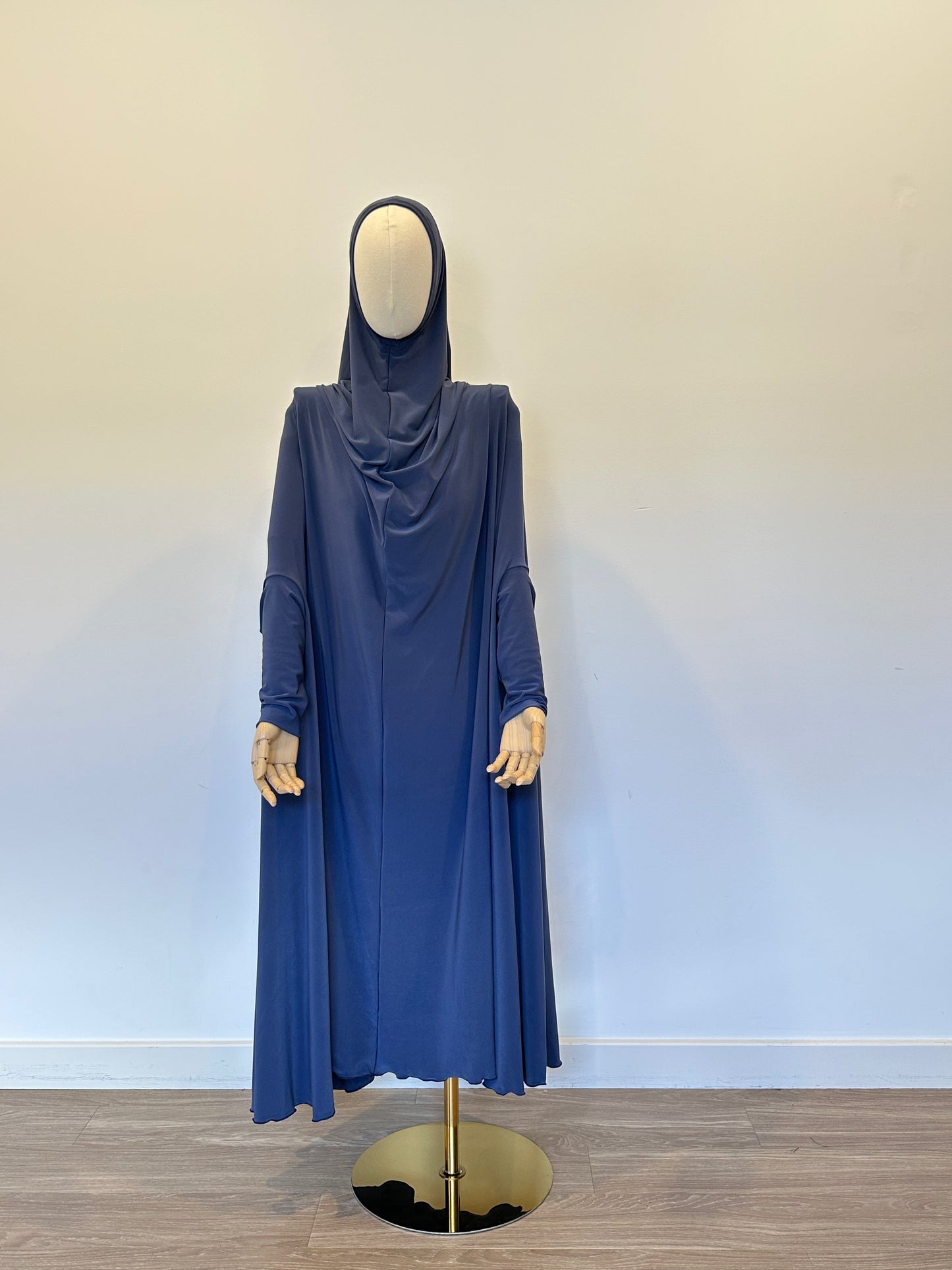 Jilbab Sleeves Long Casa Blue