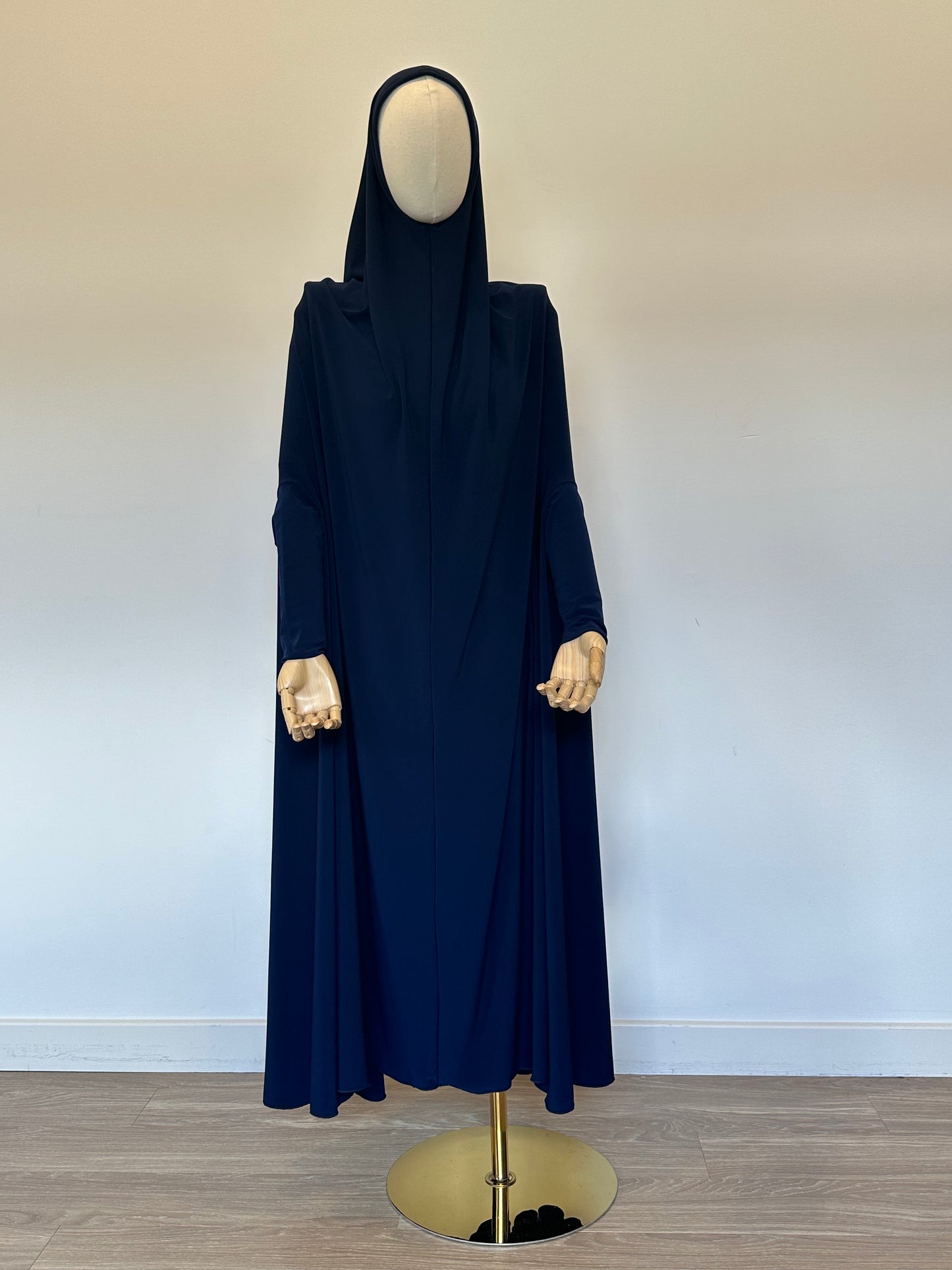 Jilbab Sleeves Long Jean Navy