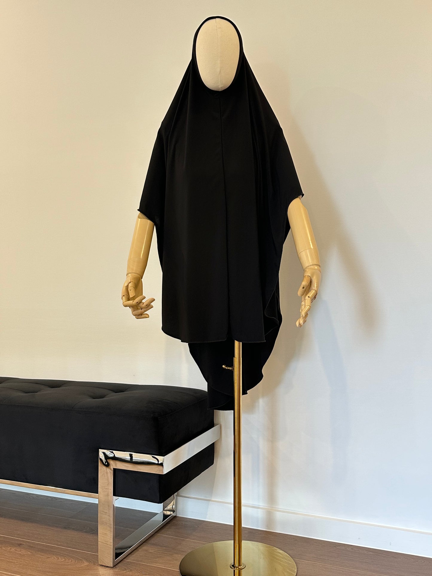 Slip-On Jilbab Standard Black