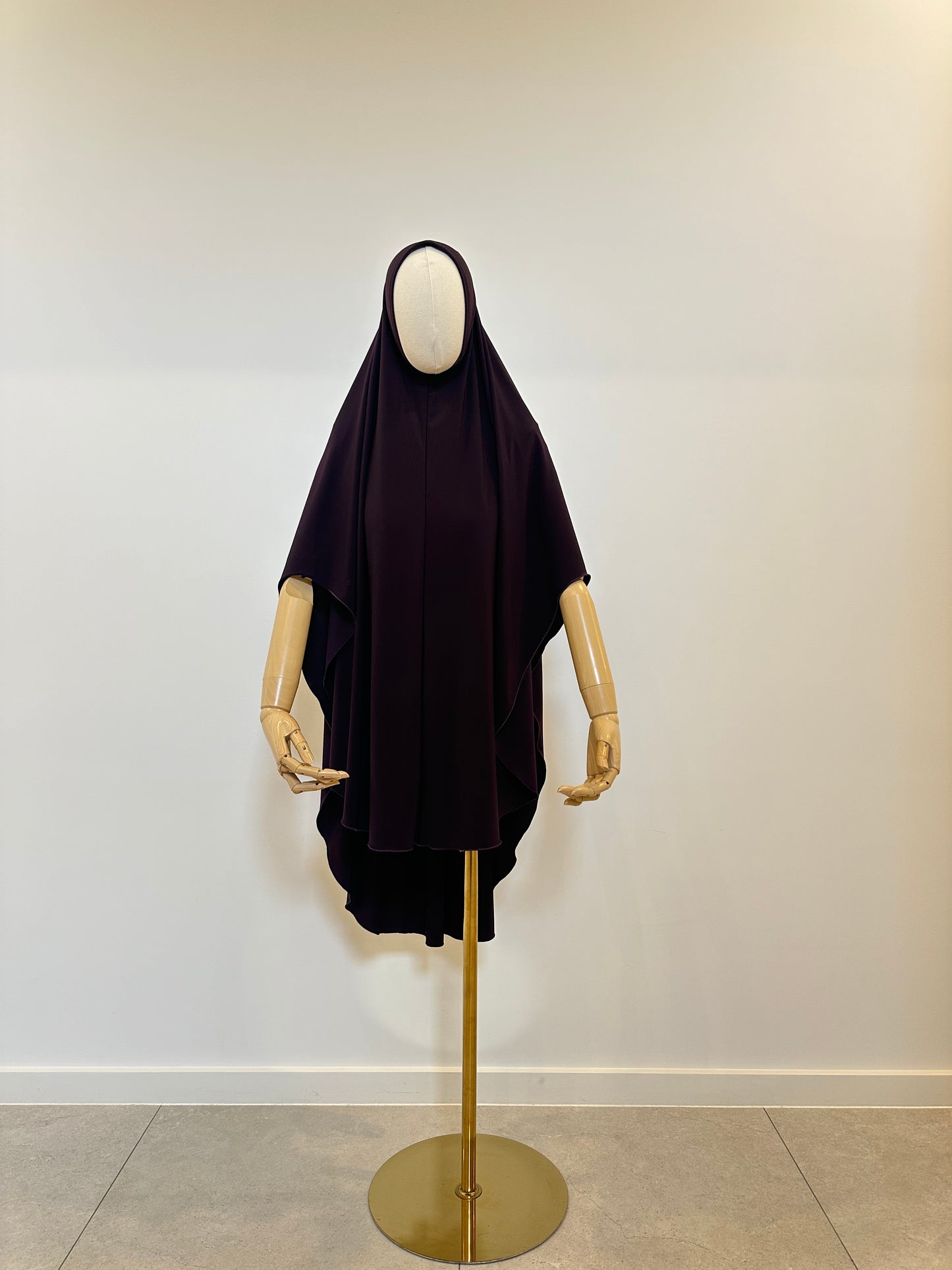 Slip-On Jilbab Standard Burgundy