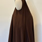 Jilbab Sleeveless Standard Chocolate