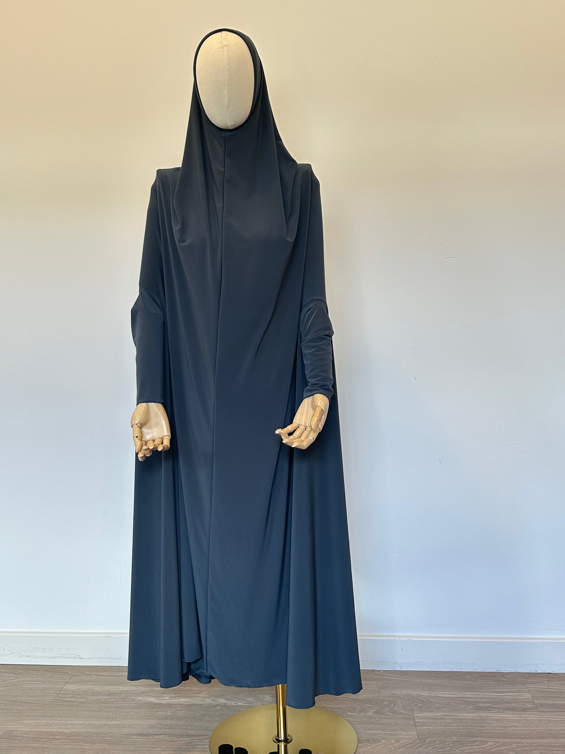 Jilbab Sleeves Extra Long  Cement