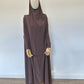 Jilbab Sleeves Extra Long Mocha