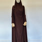 Jilbab Sleeves Long Chocolate