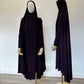 Jilbab Sleeves Long Eggplant
