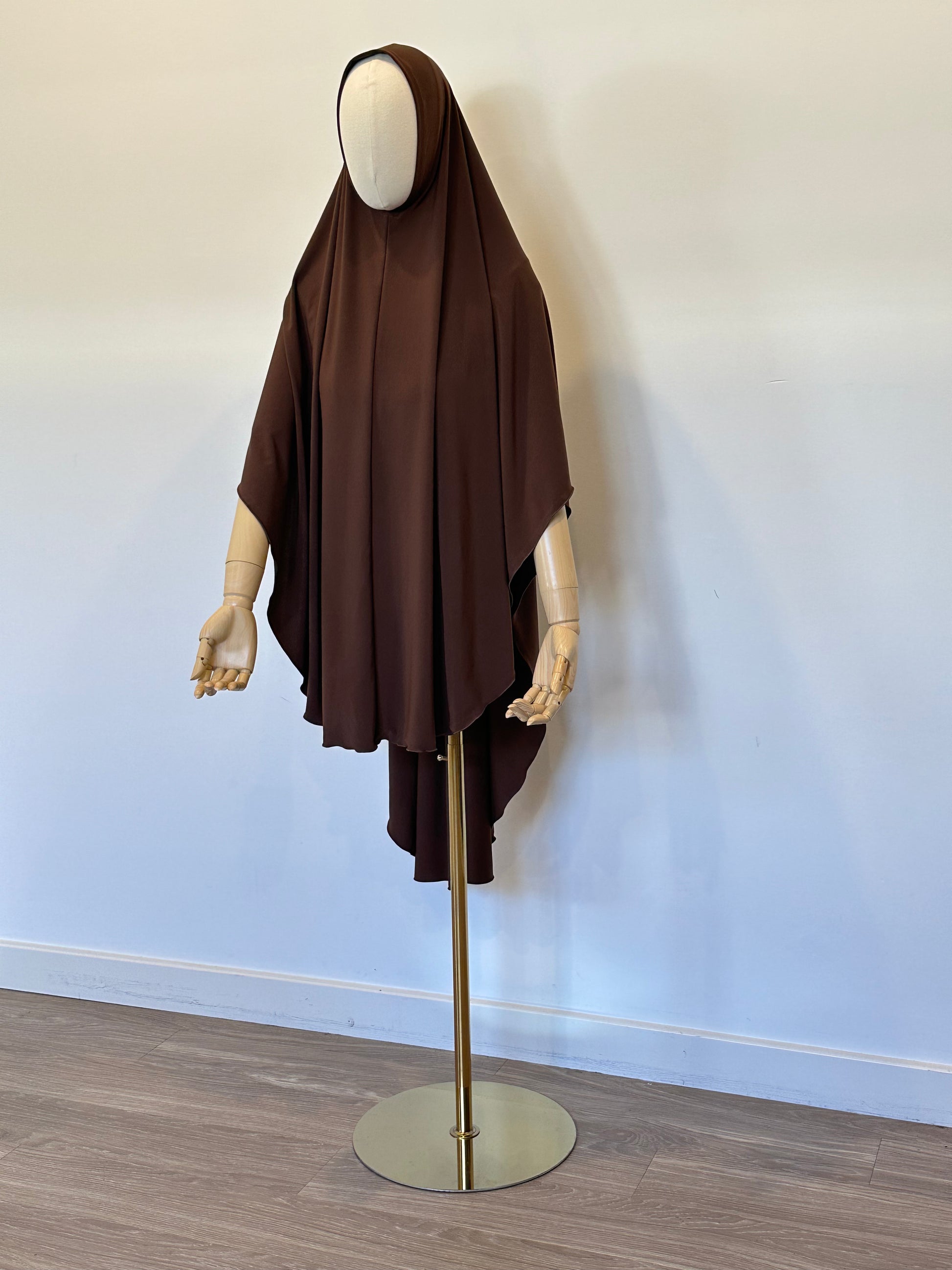 Slip-On Jilbab Standard Chocolate